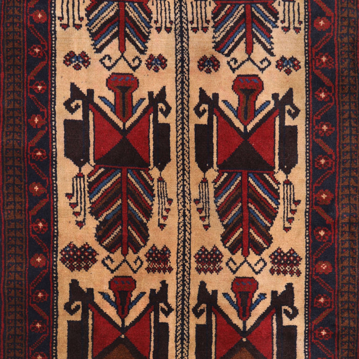 Machine Washable Traditional Sienna Brown Rug, wshtr2377