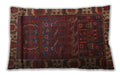 Traditional Classic Rectangular Chestnut Brown Lumbar Throw Pillow, 13 inch by 19 inch, lbtr2382