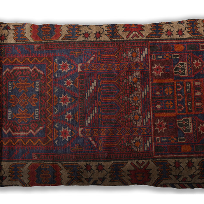 Traditional Classic Rectangular Chestnut Brown Lumbar Throw Pillow, 13 inch by 19 inch, lbtr2382
