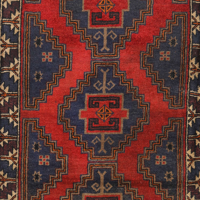 Machine Washable Traditional Cranberry Red Rug, wshtr2383