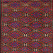 Square Traditional Rosy Purple Southwestern Rug, tr2385