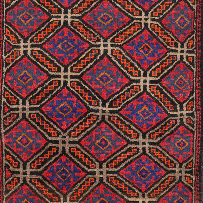 Traditional Rosy Purple Southwestern Rug, tr2385
