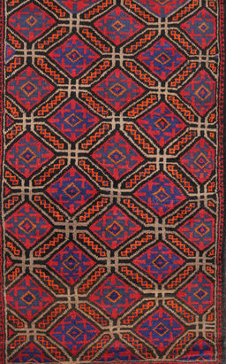 Machine Washable Traditional Rosy-Finch Purple Rug, wshtr2385