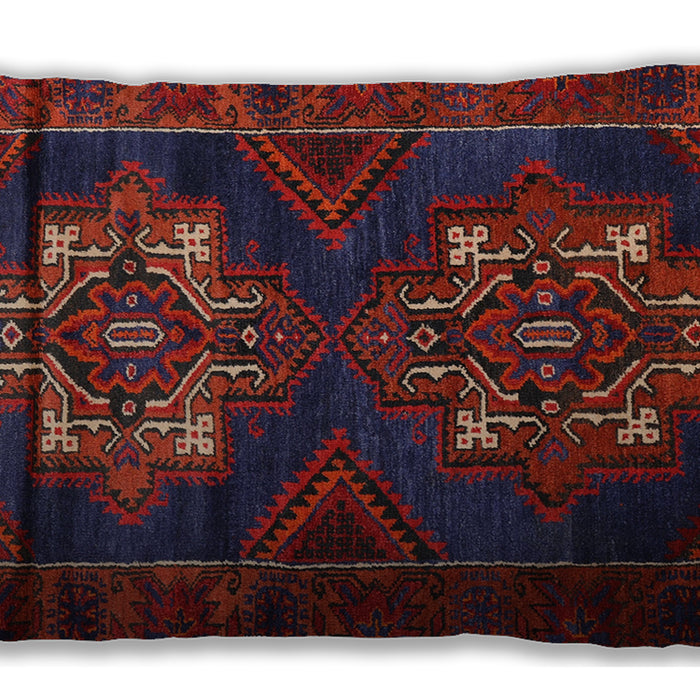Traditional Classic Rectangular Red Lumbar Throw Pillow, 13 inch by 19 inch, lbtr2386