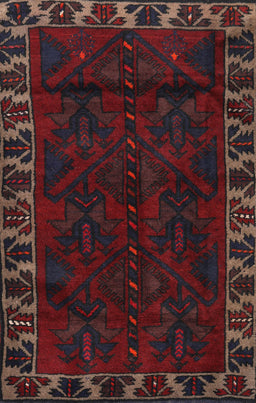 Machine Washable Traditional Red Wine or Wine Red Rug, wshtr2388