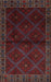 Traditional Saffron Red Persian Rug, tr2389