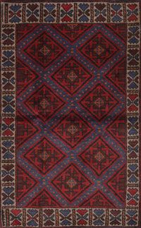 Machine Washable Traditional Saffron Red Rug, wshtr2389