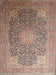 Traditional Light French Beige Brown Medallion Rug, tr238