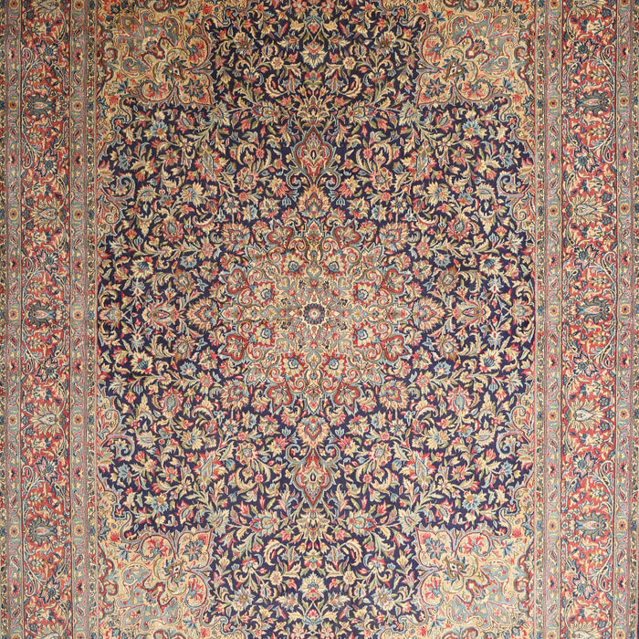 Traditional Light French Beige Brown Medallion Rug, tr238