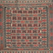 Square Traditional Red Persian Rug, tr2391