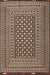 Machine Washable Traditional Bakers Brown Rug, wshtr2392