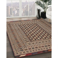 Traditional Bakers Brown Persian Rug, tr2392