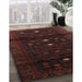 Traditional Red Persian Rug in Family Room, tr2397
