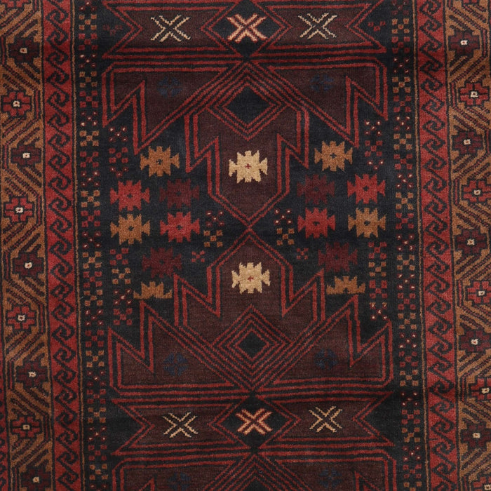 Traditional Red Persian Rug, tr2397