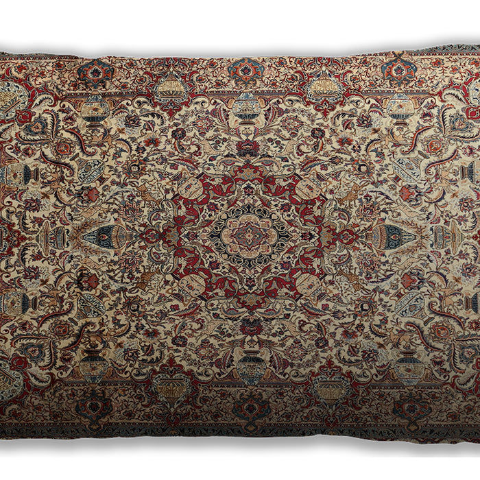 Traditional Classic Rectangular Dark Sienna Brown Lumbar Throw Pillow, 13 inch by 19 inch, lbtr239