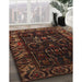 Machine Washable Traditional Night Red Rug in a Family Room, wshtr2400