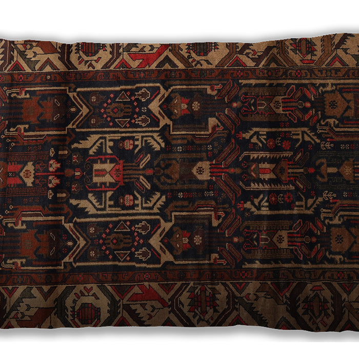 Traditional Classic Rectangular Red Lumbar Throw Pillow, 13 inch by 19 inch, lbtr2400