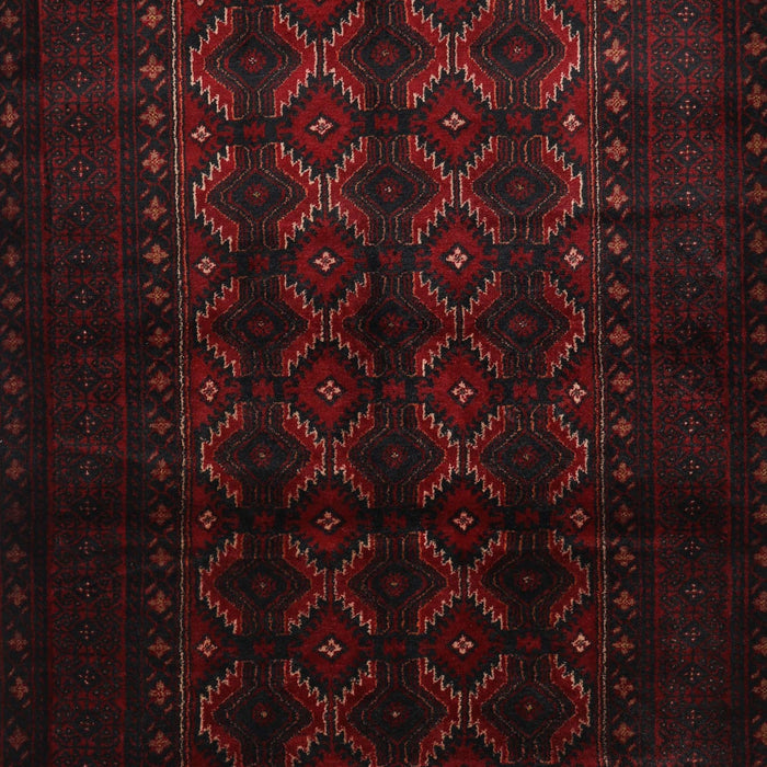 Traditional Mid Gray Southwestern Rug, tr2401