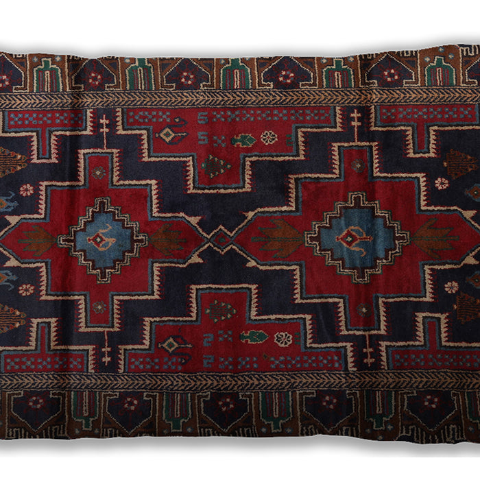Traditional Classic Rectangular Deep Red Lumbar Throw Pillow, 13 inch by 19 inch, lbtr2403