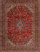 Traditional Saffron Red Persian Rug, tr2405