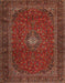 Traditional Cranberry Red Persian Rug, tr2406