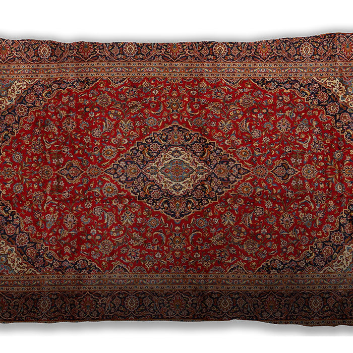 Traditional Classic Rectangular Rust Pink Lumbar Throw Pillow, 13 inch by 19 inch, lbtr2407