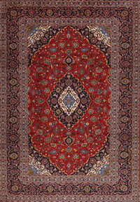 Machine Washable Traditional Dark Almond Brown Rug, wshtr2408