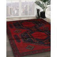 Traditional Mid Gray Persian Rug, tr2412