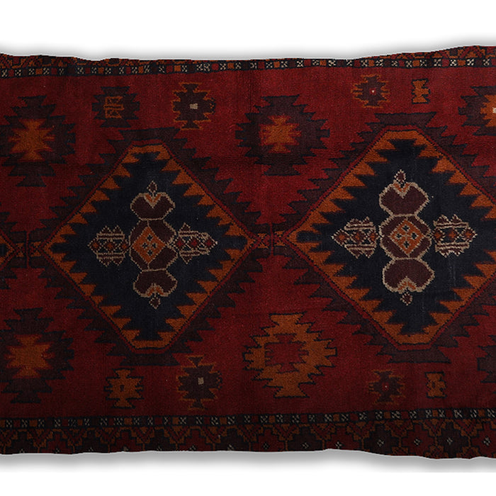 Traditional Classic Rectangular Red Lumbar Throw Pillow, 13 inch by 19 inch, lbtr2413