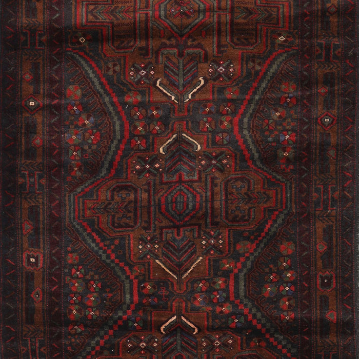 Traditional Red Persian Rug, tr2415