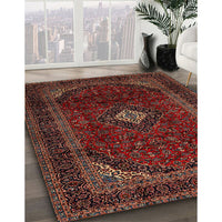 Traditional Sienna Brown Persian Rug, tr2417