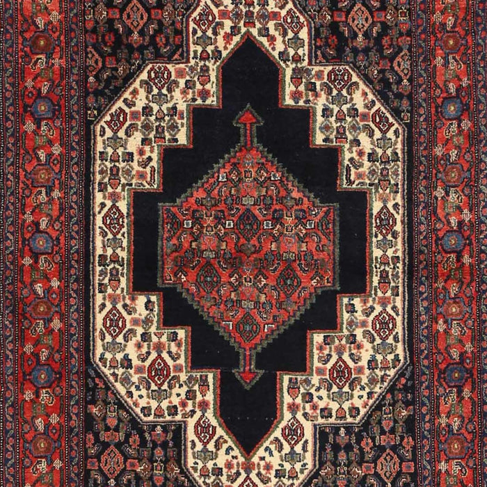 Machine Washable Traditional Sienna Brown Rug, wshtr2419