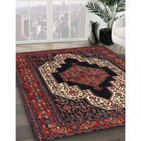 Traditional Sienna Brown Persian Rug, tr2419