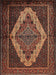 Traditional Gold Brown Persian Rug, tr2420