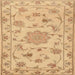 Square Traditional Orange Persian Rug, tr2438