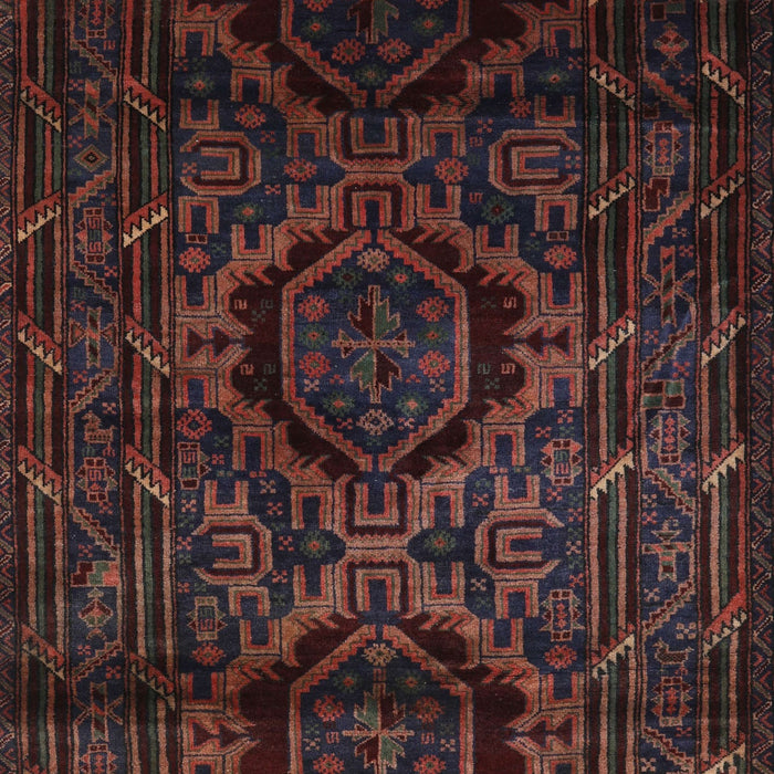 Machine Washable Traditional Sepia Brown Rug, wshtr2439