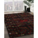 Traditional Red Persian Rug in Family Room, tr2440
