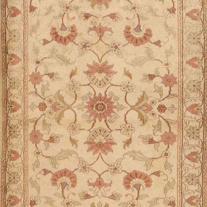 Machine Washable Traditional Orange Rug, wshtr2442