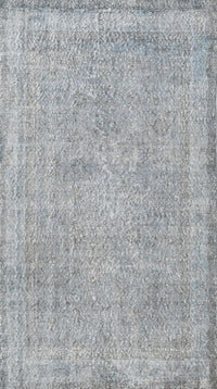 Machine Washable Traditional Grey Gray Rug, wshtr2448