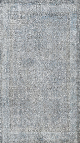 Machine Washable Traditional Grey Gray Rug, wshtr2448
