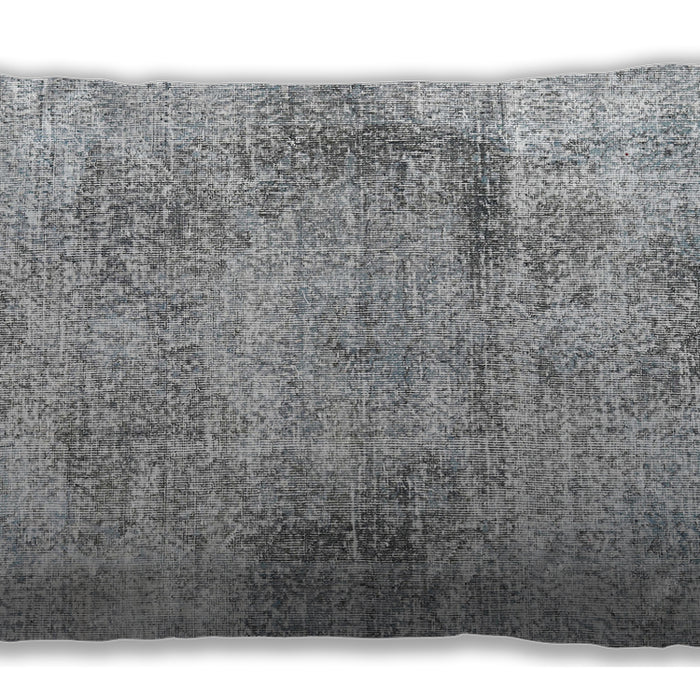 Traditional Classic Rectangular Gainsboro Gray Lumbar Throw Pillow, 13 inch by 19 inch, lbtr2449