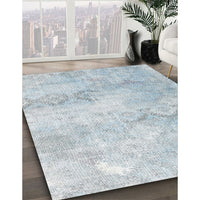 Traditional Pale Blue Persian Rug, tr2450