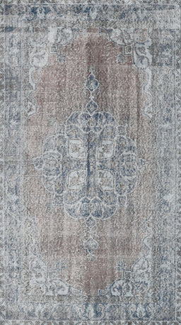 Machine Washable Traditional Grey Gray Rug, wshtr2451