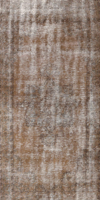 Machine Washable Traditional Sepia Brown Rug, wshtr2452