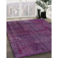 Traditional Plum Purple Persian Rug, tr2454