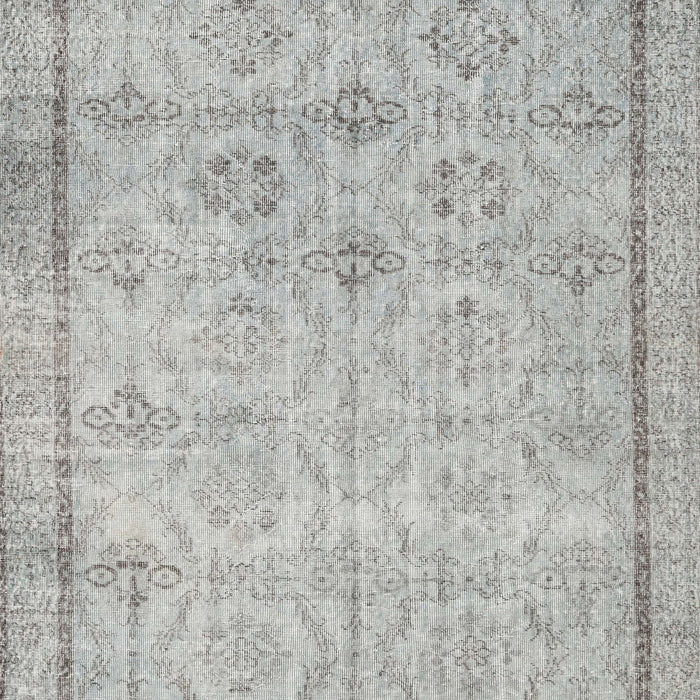 Traditional Gunmetal Gray Persian Rug, tr2455