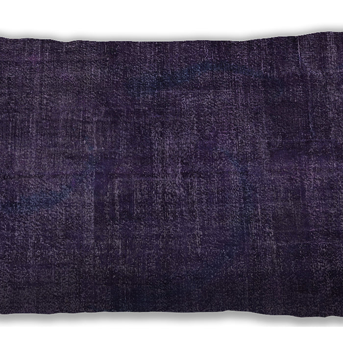 Traditional Classic Rectangular Night Blue Lumbar Throw Pillow, 13 inch by 19 inch, lbtr2456