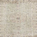 Square Traditional Camel Brown Persian Rug, tr2457