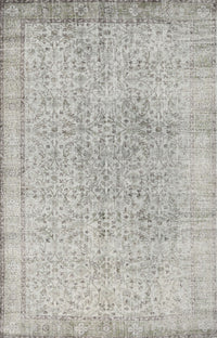 Machine Washable Traditional Grey Gray Rug, wshtr2461