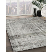 Traditional Granite Gray Persian Rug, tr2463